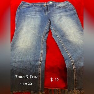 Time & True Jeans Size 22